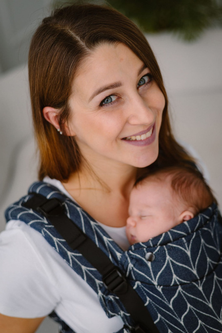 Kavka multi-age PRO ink braid no cotton - nosidło klamrowe regulowane