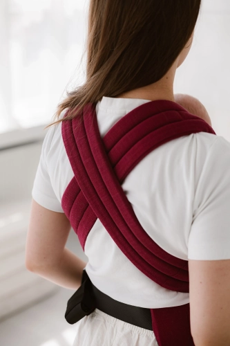 Kavka handy PRO cherry no cotton - nosidło hybrydowe regulowane