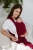 Kavka handy PRO cherry no cotton - nosidło hybrydowe regulowane