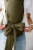 Kavka handy PRO wild green linen -  nosidło hybrydowe regulowane