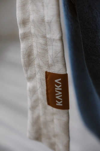 Kavka handy PRO pure braid no cotton GOLD - nosidło hybrydowe regulowane