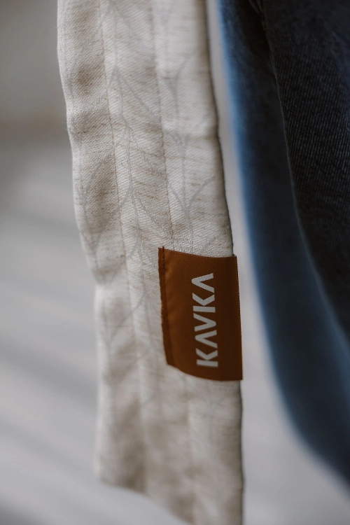 Kavka handy PRO pure braid no cotton GOLD - nosidło hybrydowe regulowane