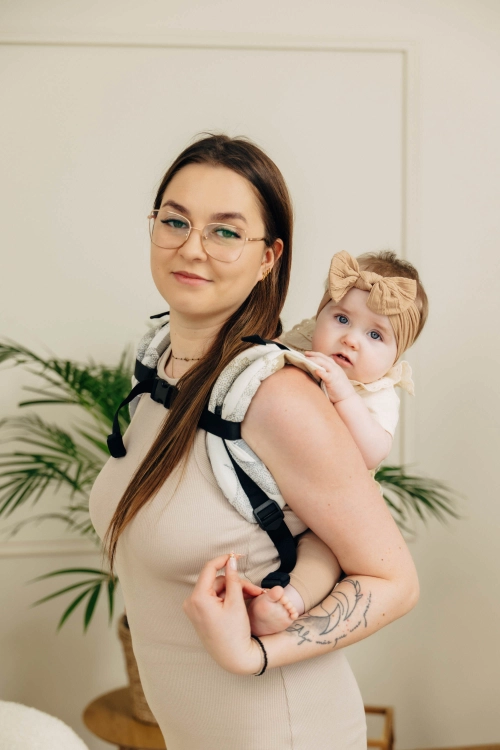 LennyLamb onbuhimo PRO jurassic ice desert - nosidło klamrowe bez pasa biodrowego