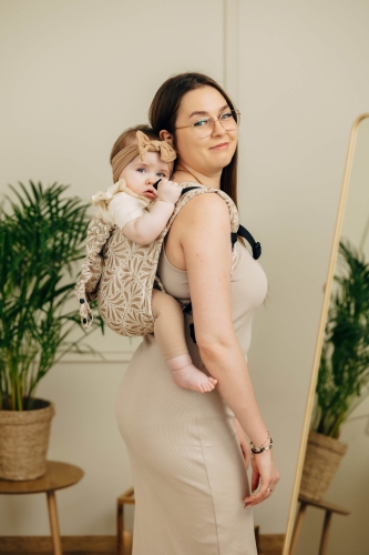 LennyLamb onbuhimo PRO infinity golden hour - nosidło klamrowe bez pasa biodrowego