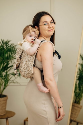LennyLamb onbuhimo PRO infinity golden hour - nosidło klamrowe bez pasa biodrowego