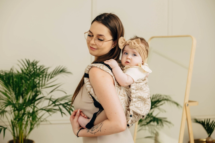 LennyLamb onbuhimo PRO infinity golden hour - nosidło klamrowe bez pasa biodrowego