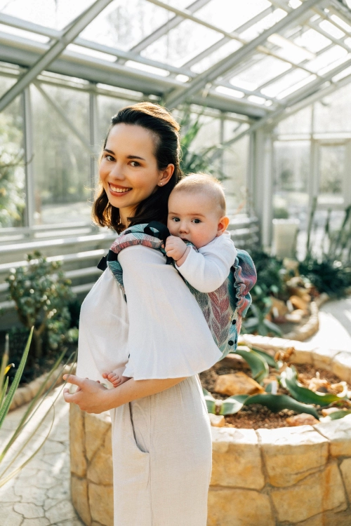 LennyLamb onbuhimo PRO zaplątani plait - nosidło klamrowe bez pasa biodrowego
