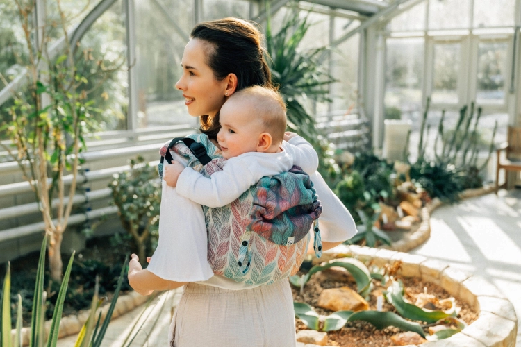 LennyLamb onbuhimo PRO zaplątani plait - nosidło klamrowe bez pasa biodrowego