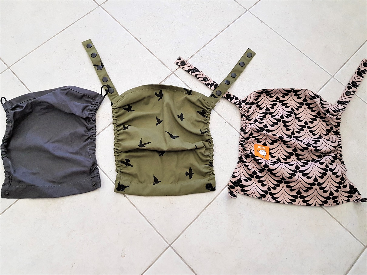 Kapturek w nosidełkach Tula