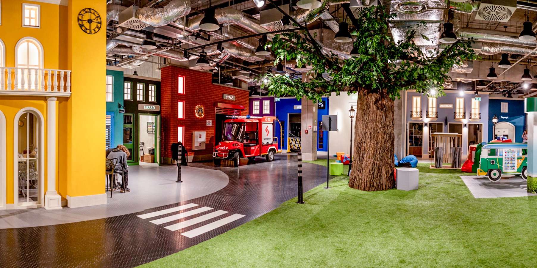 Miasteczko zawodów Miniciti w Warszawie