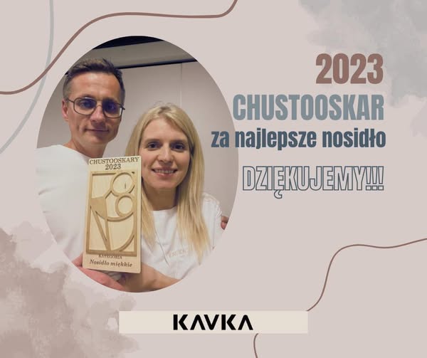 Nagroda Chustooskar dla nosidła Kavka Multi-Age