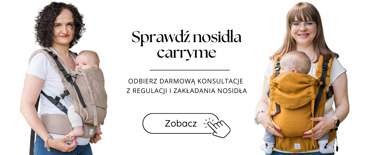Nosidełka CarryMe - komfort podczas zwiedzania