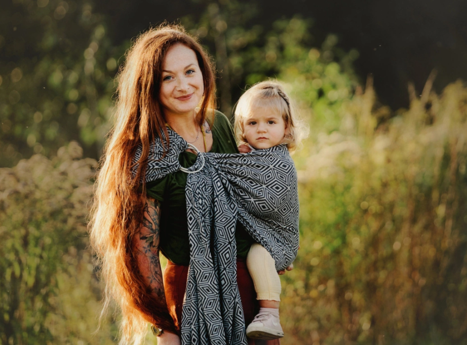 Chusta kółkowa Little Frog Cyrkon z bambusem