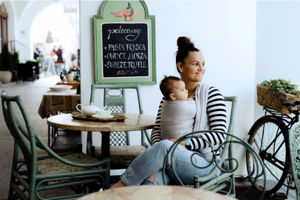 Splot chusty żakardowej