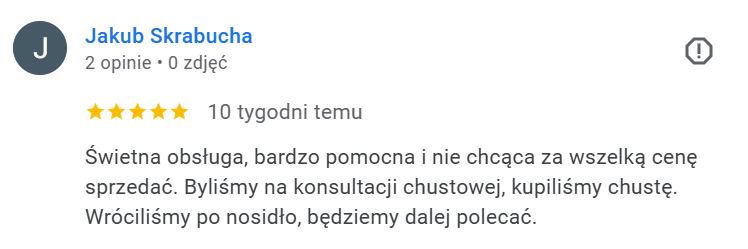 Polecam dobór nosidełka