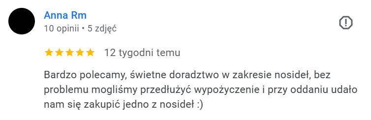 Opinia o noszeniu