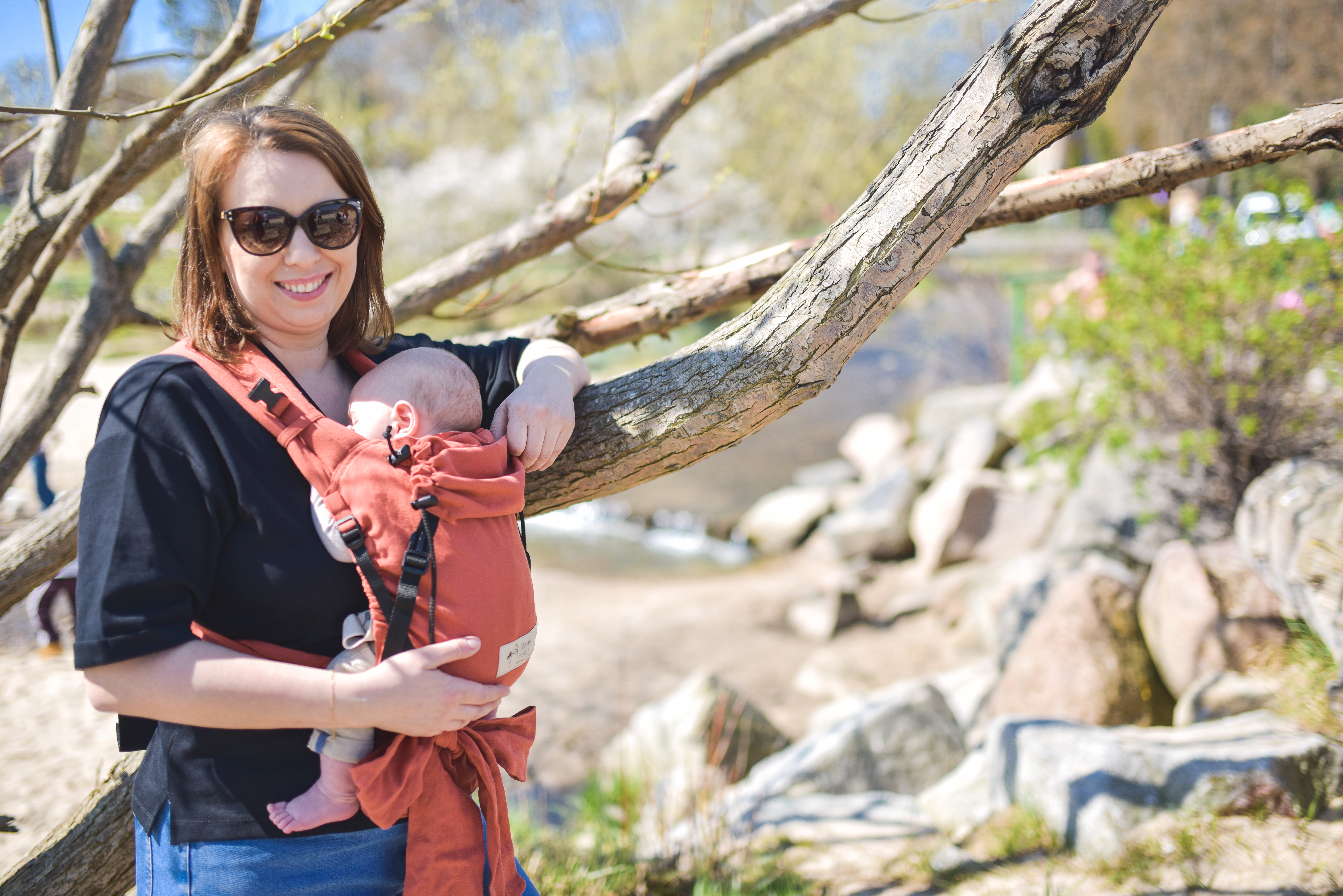 Nosidełko Storchenwiege dla noworodka