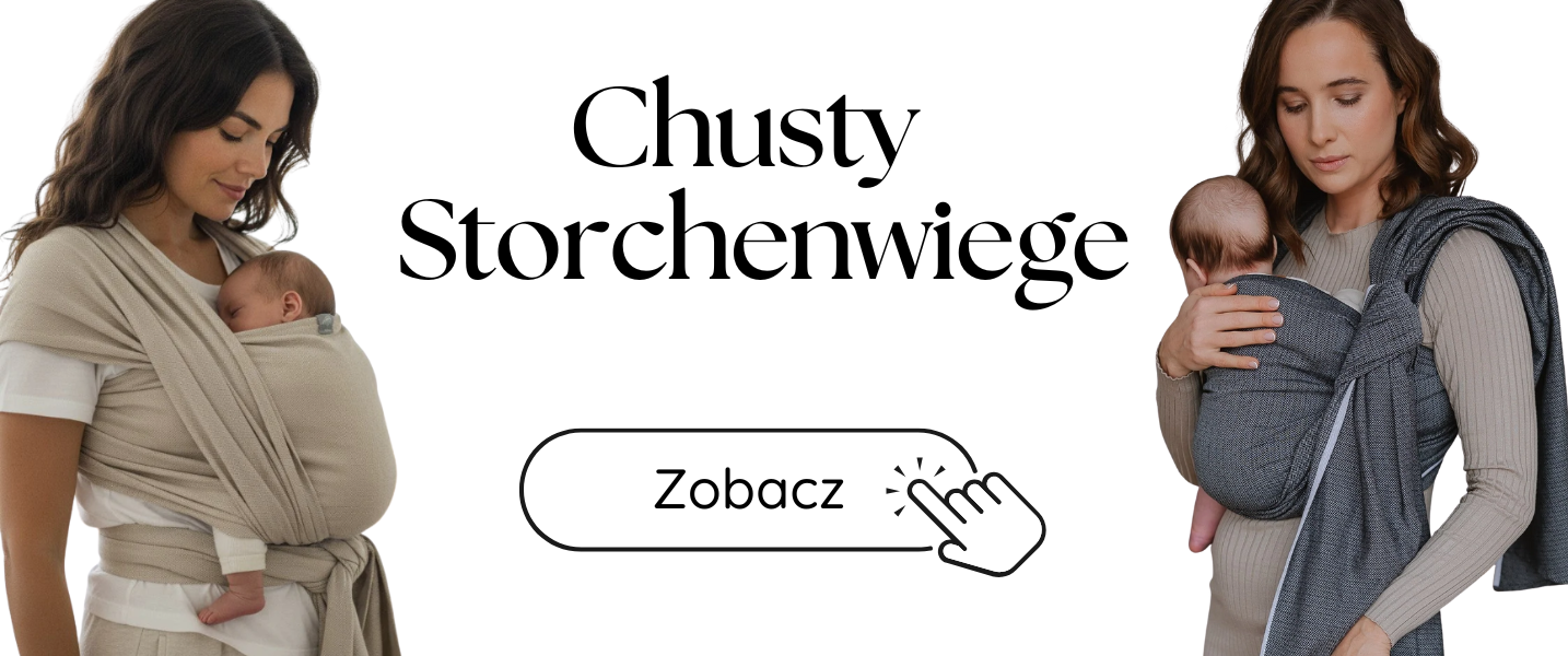 Ergonomiczne nosidło Storchenwiege - zdrowe bioderka i wsparcie kręgosłupa noworodka