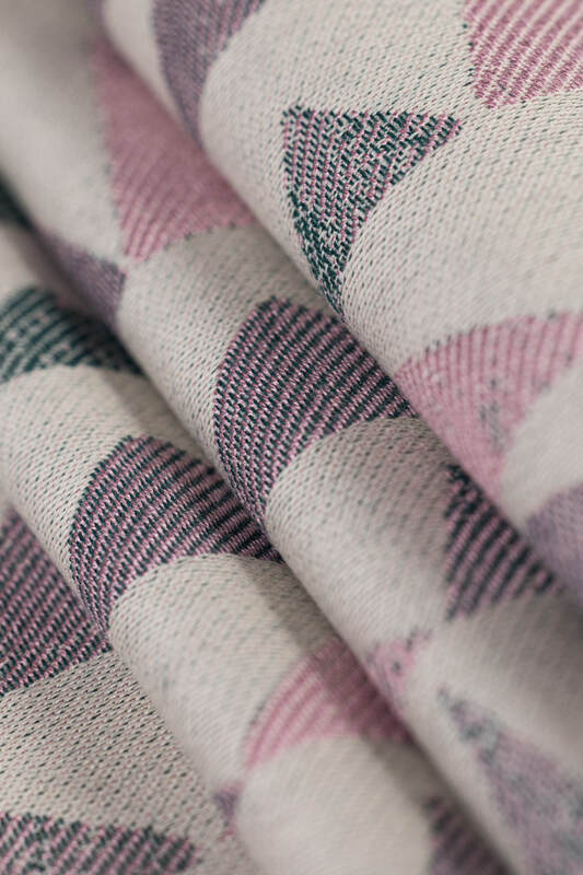 Detal splotu żakardowego