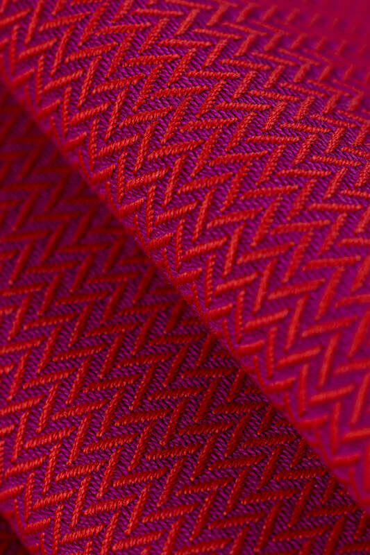 Bawełniana chusta jodełkowa