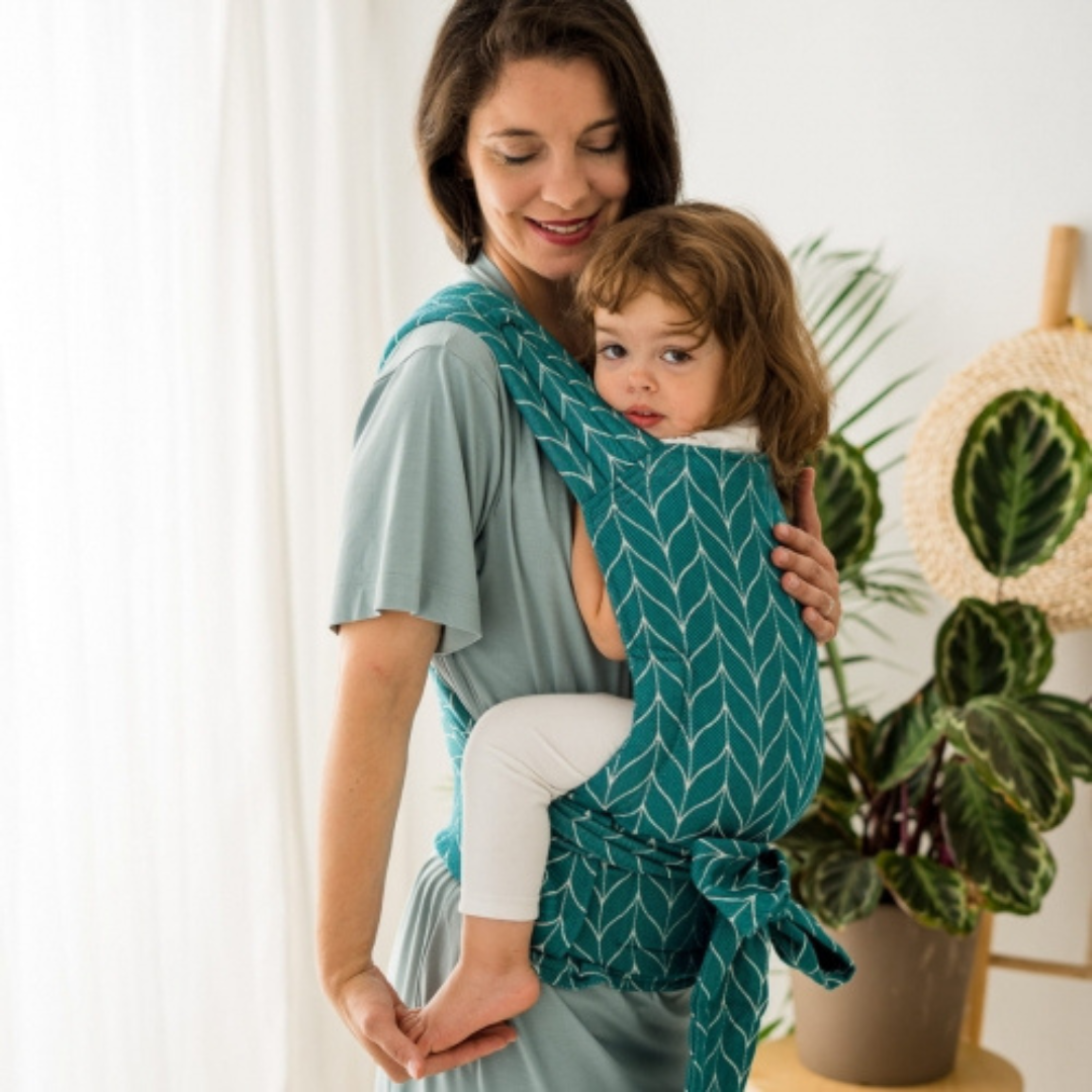 Bawełniane nosidełko hybrydowe dla dzieci KAVKA handy PRO Vanilla Braid Cotton